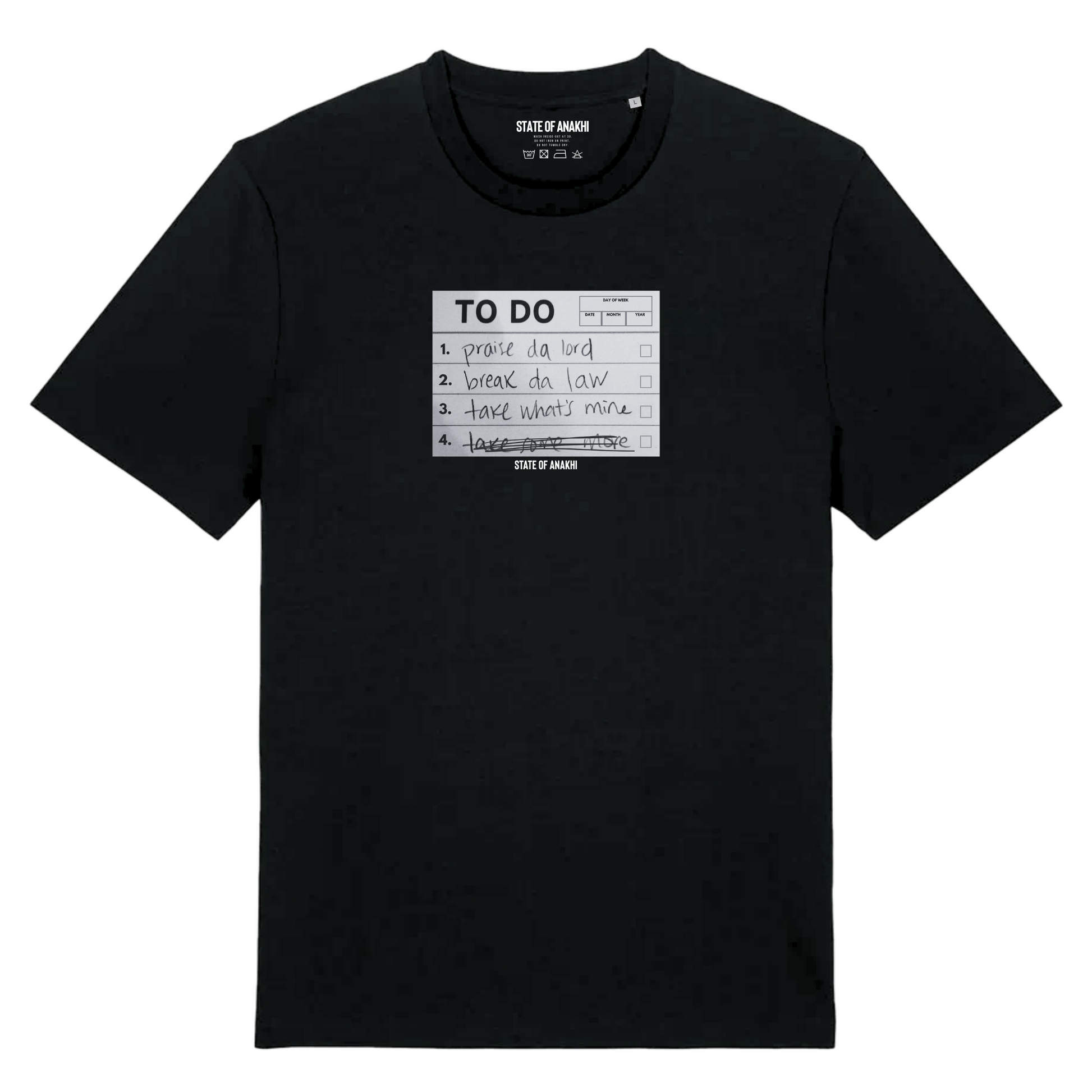 A sikh, punjabi kharku's to do list. All the way from Punjab to London - This state of anaklhi streetwear staple blends the culture of uk and panjab. Cool streetwear clothing and tees for 